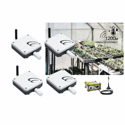 Agro Enviro Tests Wireless Temperature Humidity Sensors System