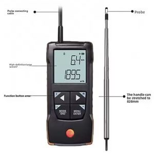 Precision Thermal Wind Speed Meter with High Accuracy - Agro Enviro Tests