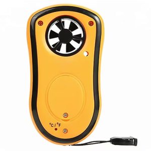 Handheld Digital Anemometer with Temperature Display - Agro Enviro Tests