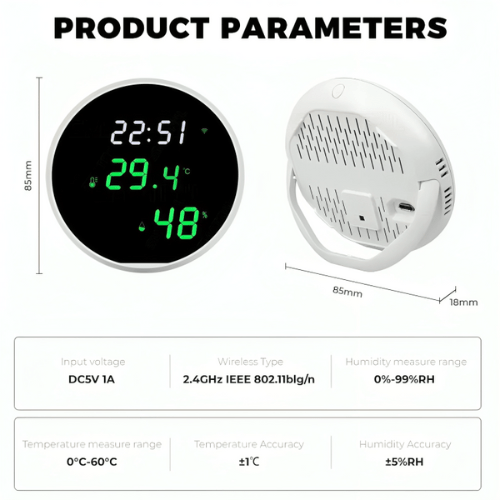 Agro Enviro Tests Hygrometer Thermometer Indoor Alarm - Image 4