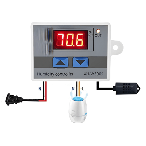 Agro Enviro Tests Digital Humidity Controller Hygrometer