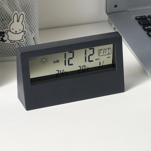 Agro Enviro Tests Temperature Hygrometer With Clock