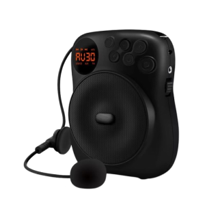 Portable Mini Bluetooth Voice Amplifier with Mic – 20W Loudspeaker for Teachers, Tour Guides & Outdoor Activities - Agro Enviro Tests  