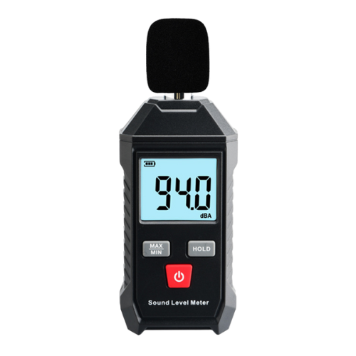 Red Digital Sound Level Meter 30–130dBA with Backlight Display - Agro Enviro Tests