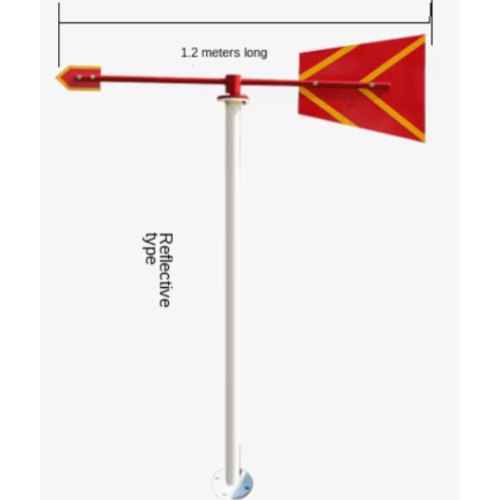 Customizable Mechanical Anemometer, Wind direction vane with Galvanized Bracket - Agro Enviro Tests - Image 2