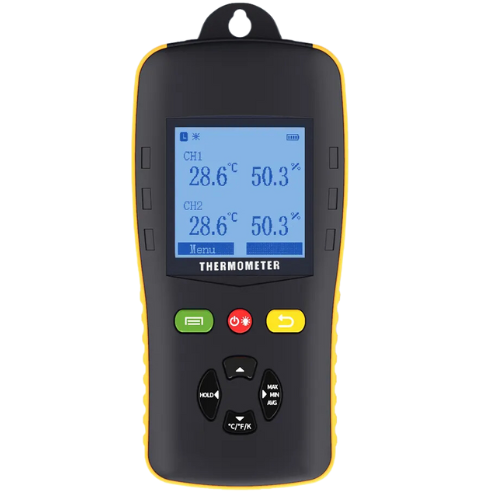 High - Precision Handheld Thermometer and Hygrometer Logger - Agro Enviro Tests