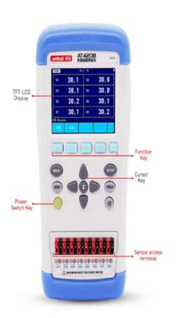 Agro Enviro Tests Handheld Digital Thermometer Data Logger