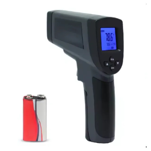 Dual Laser Infrared Thermometer with Adjustable Emissivity - Agro Enviro Tests