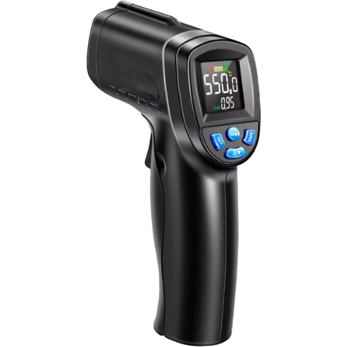 Precision Infrared Thermometer with Fast Response and Adjustable Emissivity- Agro Enviro Tests
