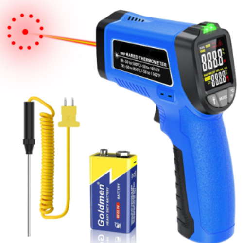 Professional Infrared Thermometer with 13 Laser & LCD Display - Agro Enviro Tests