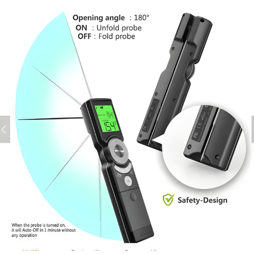 Agro Enviro Tests Fast Smart Foldable Probe Meat Thermometer