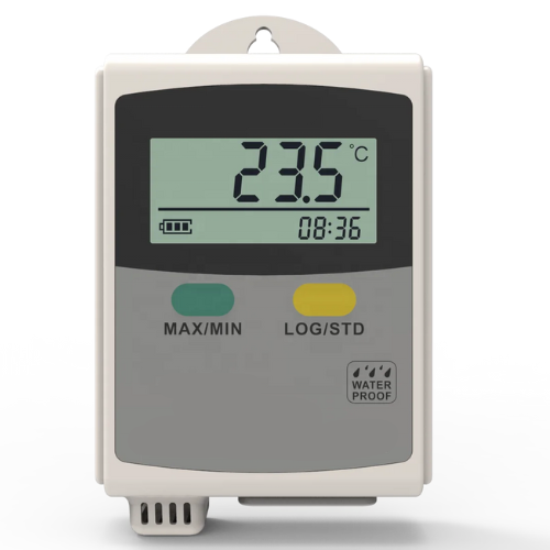 Industrial Temp and Humidity Data Logger for Cold Monitoring - Agro Enviro Tests
