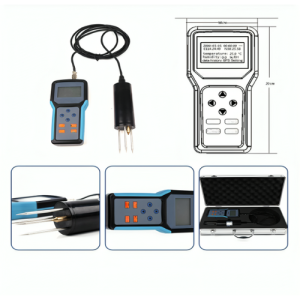 Agro Enviro Tests Portable Moisture Analyzer With Data Storage