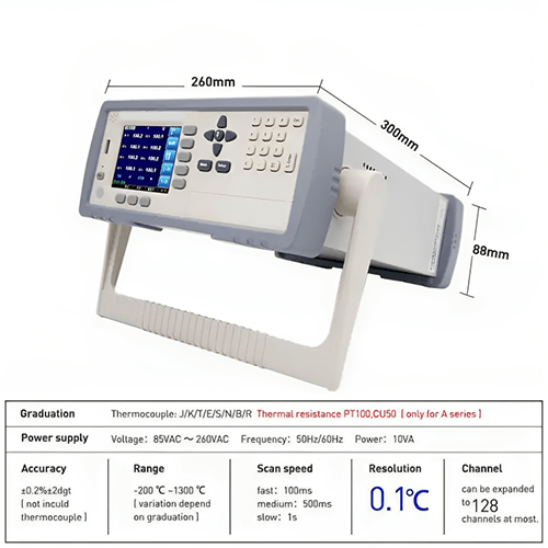 Agro Enviro Tests Multi-Channel Temperature Recorder Data Logger