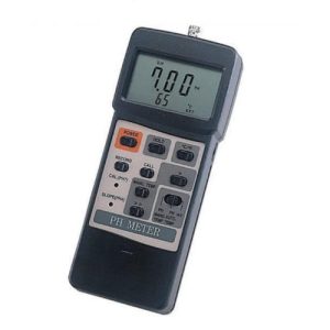 Handheld pH and Redox Meter with Temperature Measurement and Dual LCD Display Agro Enviro Tests