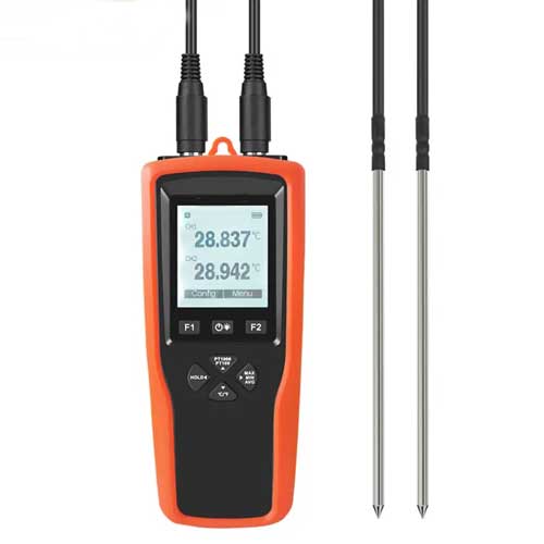 Agro Enviro Tests Ultra High Accuracy Thermometer Data Logger with Two Channels
