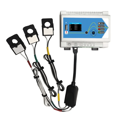 Agro Enviro Tests Electric Power Meter Temperature Data Logger