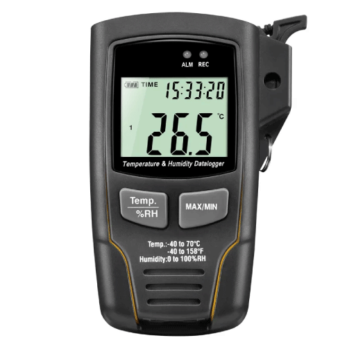 Agro Enviro Tests Temperature and Humidity Data logger