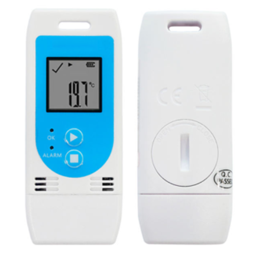 Digital Temperature and Humidity Digital Data Logger reports in both PDF and CSV formats - Agro Enviro Tests