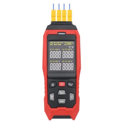Multi-Channel K/J Thermometer with Data Logger - Agro Enviro Tests