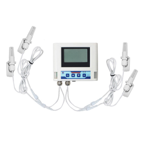Industrial Multi - Probe WiFi Temperature and Humidity Data Logger Sensor - Agro Enviro Tests