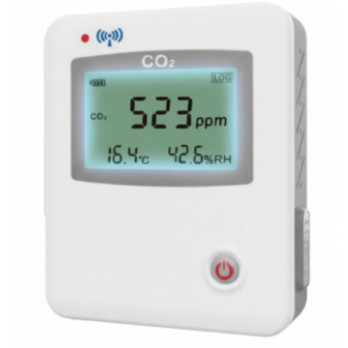 Smart CO2 Temperature Humidity Monitoring Data Logger Device - Agro Enviro Tests