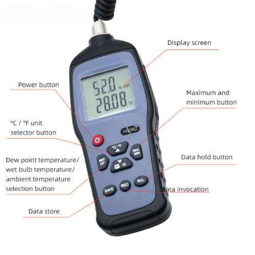 Wireless Portable USB Handheld Humidity Data Logger Meter - Agro Enviro Tests