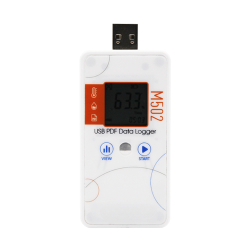 Digital USB PDF Temperature and Humidity Data Logger Recorder - Agro Enviro Tests