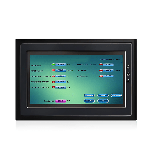 Agro Enviro Tests Display Temperature Weather Station Data Logger