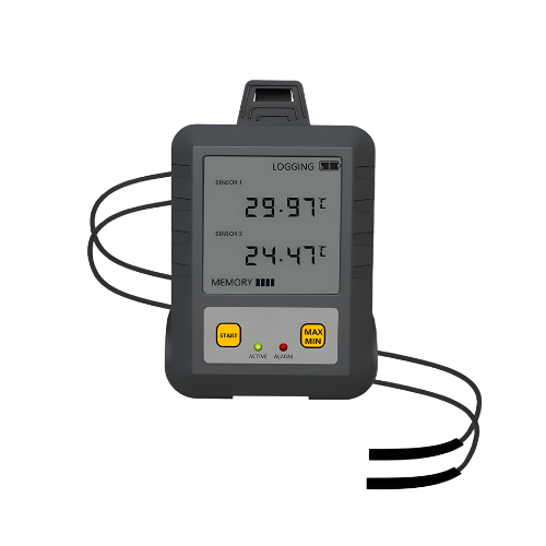 Agro Enviro Tests Digital Dual Channel Thermistor Data Logger