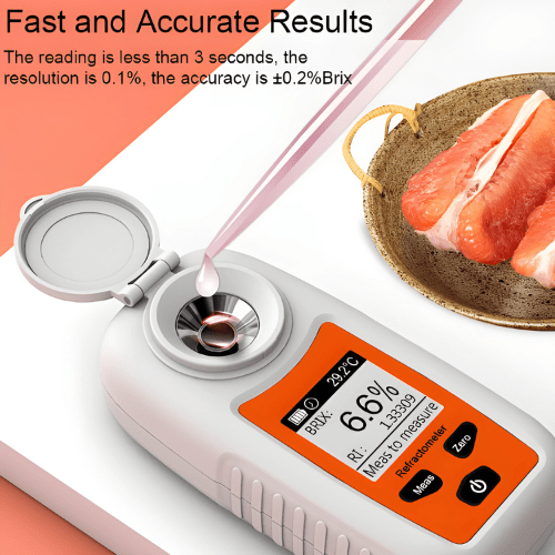 Agro Enviro Tests Digital Refractometer LCD Sugar Meter - Image 2