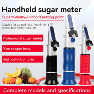 Agro Enviro Tests Handheld Alcohol Refractometer Hydrometer Wine