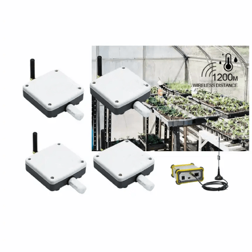 Agro Enviro Tests Wireless Temperature Humidity Sensors System