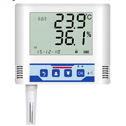 WiFi Temperature Humidity Logger with Large Screen Display - Agro Enviro Tests