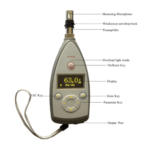 Agro Enviro Tests Alarm Digital Sound Level Meter