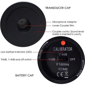 Agro Enviro Tests Sound Level Calibrator Microphone Calibrator