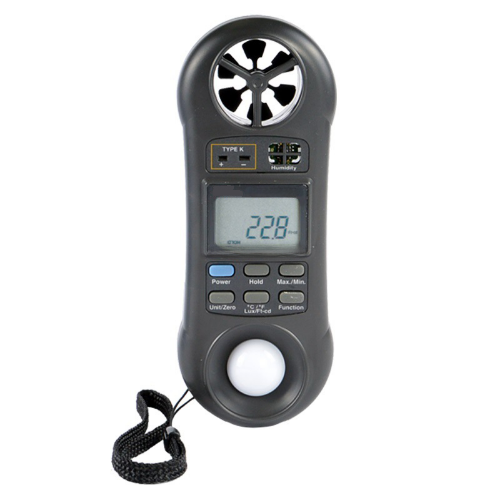 Agro Enviro Tests Environmental Quality Meter Wind Speed Air Volume and Hygrometer