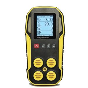 Agro Enviro Tests Gas Detector, CH4 CO, O2, H2S Multi 4 Gas Analyzer
