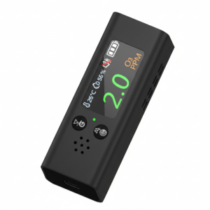 Portable Indoor Ozone Gas Detector With Type-C Charging 85dB Alarm - Agro Enviro Tests