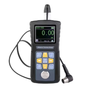 LCD Ultrasonic Thickness Gauge With Data Storage - Agro Enviro Tests