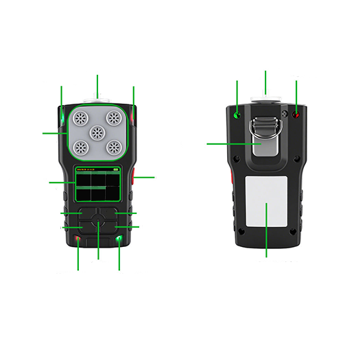 Portable Multi Gas Detector with Pump Diffusion and Data Logging - Agro Enviro Tests - Image 2