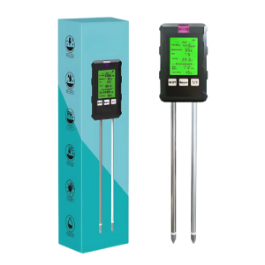 Smart Soil Tester for pH, Moisture, Temp, Sunlight & Humidity – AET
