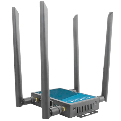 4G LTE Cellular Modem for Outdoor Use with Dual Wi-Fi Antennas - Agro Enviro Tests