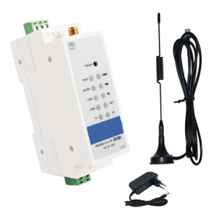 Global 4G Cellular Modem with RS485, SMS, and DIN-Rail Mount - Agro Enviro Tests