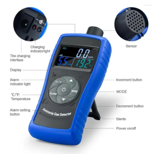 Agro Enviro Tests Ammonia Gas Monitoring Detector