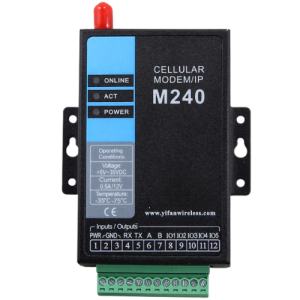 Industrial Wireless Modem with RS232 RS485 Connectivity - Agro Enviro Tests