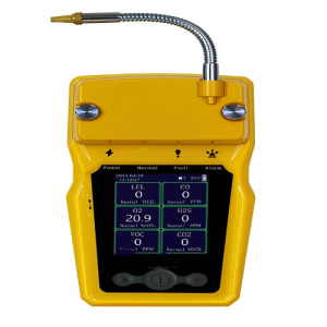 Multi Gas Monitor 6 in 1 Portable Methane Gas Detector - Agro Enviro Tests