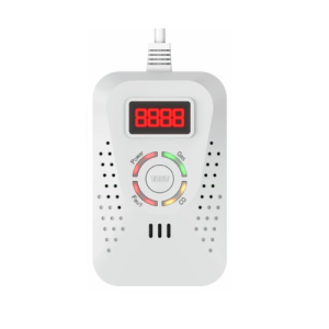 Dual Sensor Carbon Monoxide CH4 Gas Leak Detector with Alarm Valve Control - Agro Enviro Tests 