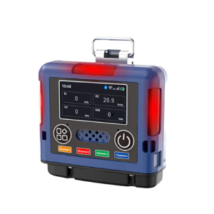 Portable Multi Gas Detector with O₂, H₂S, CO and Combustible Gas Sensor - Agro Enviro Tests 