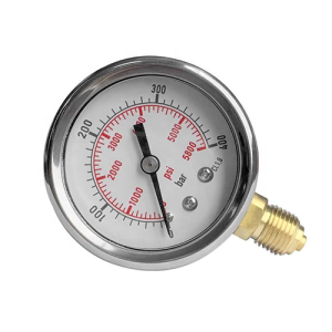 Semi Stainless-Steel Vacuum Pressure Gauge Manometer - Agro Enviro Tests